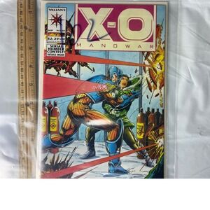 X-O Manowar 20 Valiant Comics September 1993 Serial Number Contest Details